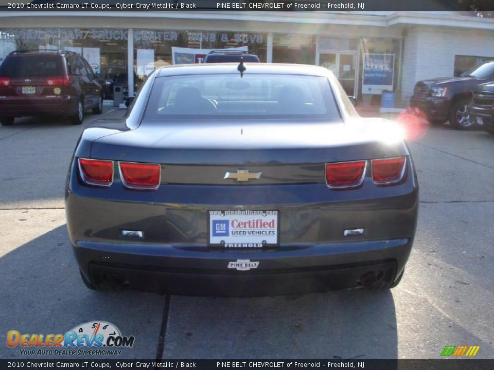 2010 Chevrolet Camaro LT Coupe Cyber Gray Metallic / Black Photo #5