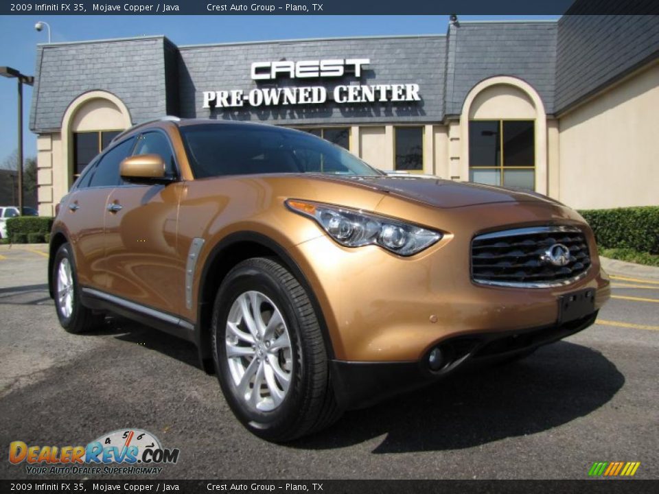 2009 Infiniti FX 35 Mojave Copper / Java Photo #1