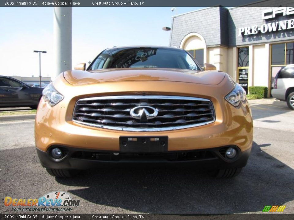 2009 Infiniti FX 35 Mojave Copper / Java Photo #2