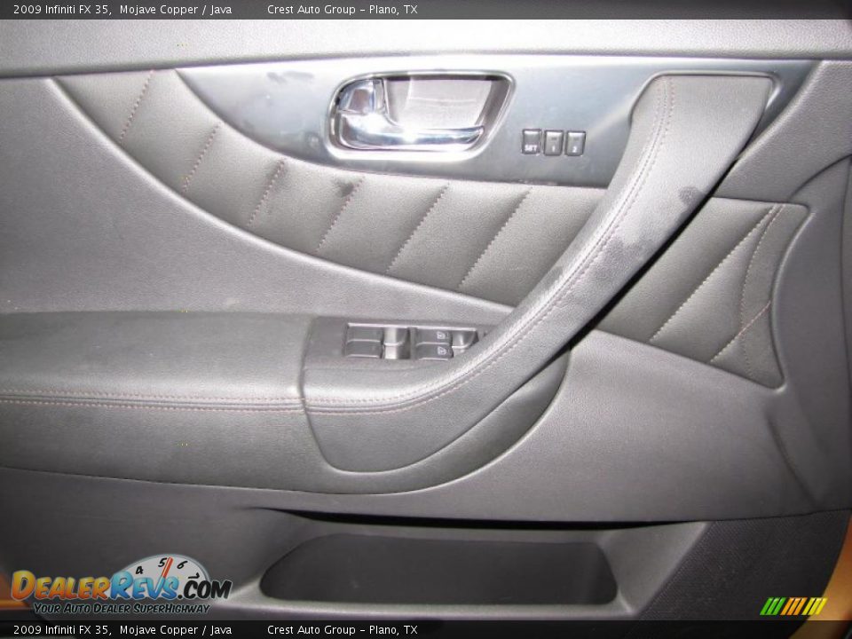 2009 Infiniti FX 35 Mojave Copper / Java Photo #10