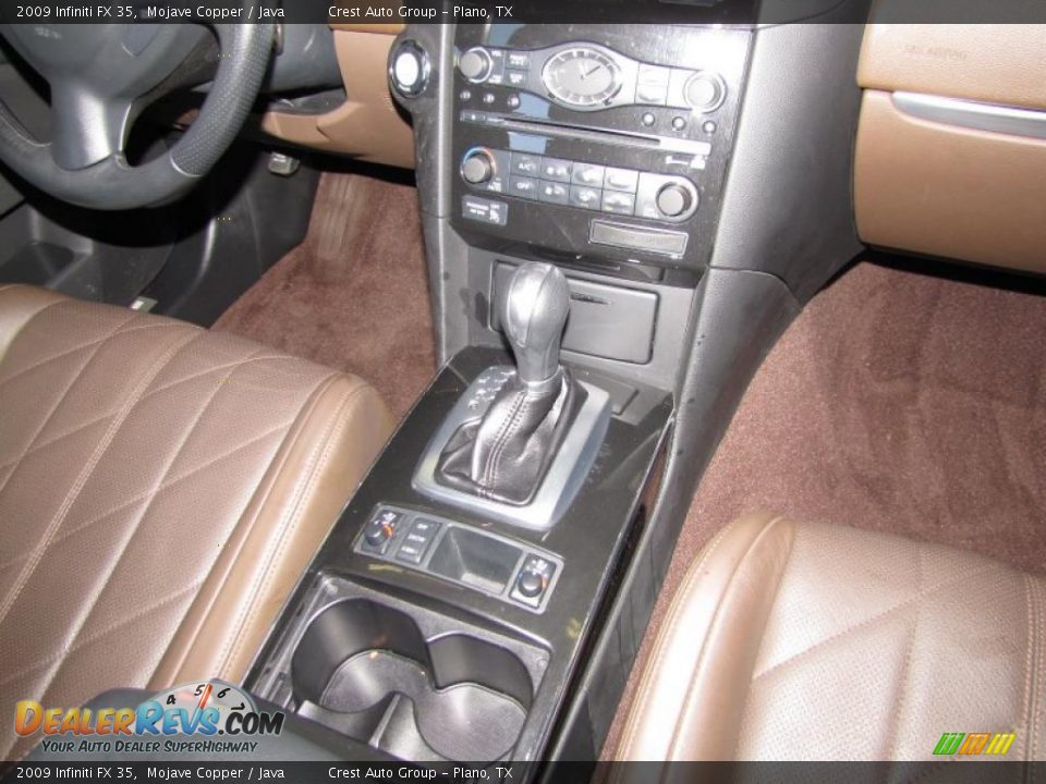 2009 Infiniti FX 35 Mojave Copper / Java Photo #15
