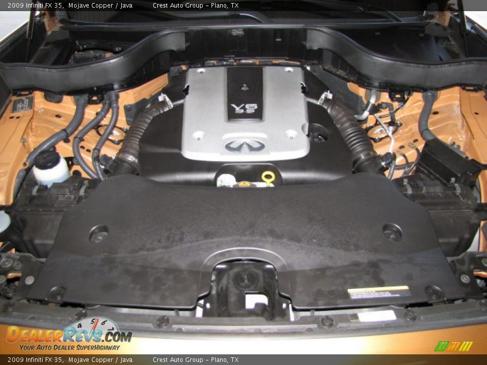 2009 Infiniti FX 35 Mojave Copper / Java Photo #17