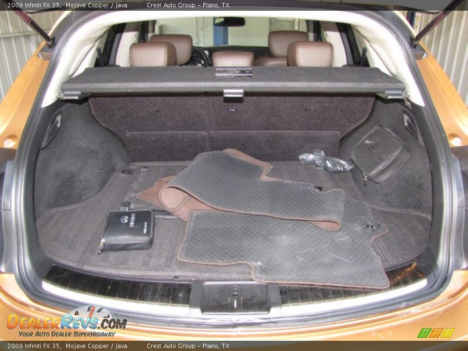 2009 Infiniti FX 35 Mojave Copper / Java Photo #18
