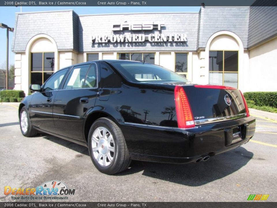 2008 Cadillac DTS Black Ice / Cashmere/Cocoa Photo #5