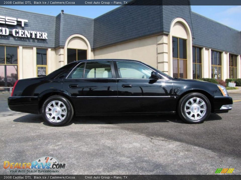 2008 Cadillac DTS Black Ice / Cashmere/Cocoa Photo #7