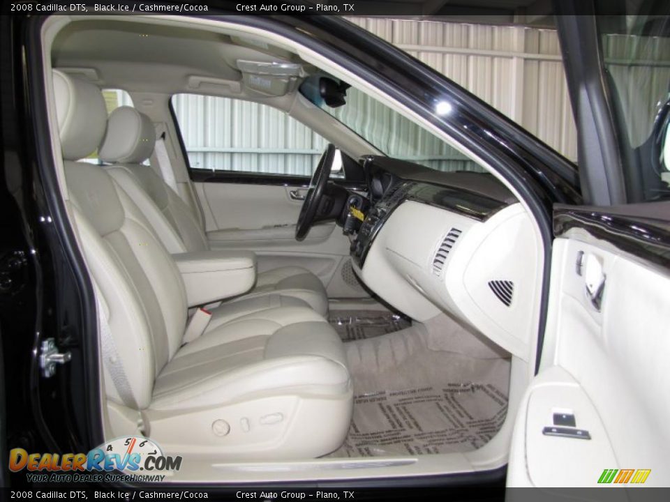 2008 Cadillac DTS Black Ice / Cashmere/Cocoa Photo #9