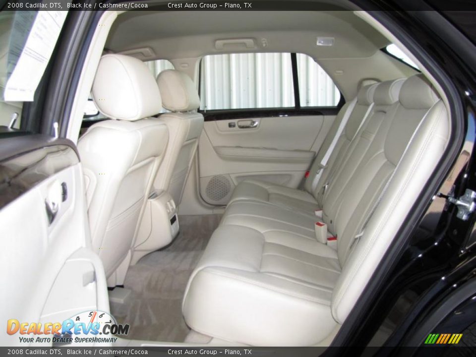 2008 Cadillac DTS Black Ice / Cashmere/Cocoa Photo #11