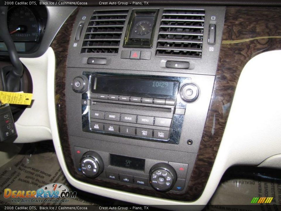 2008 Cadillac DTS Black Ice / Cashmere/Cocoa Photo #15