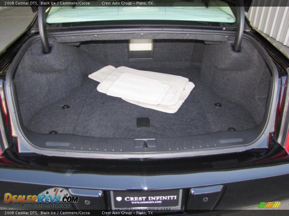 2008 Cadillac DTS Black Ice / Cashmere/Cocoa Photo #17