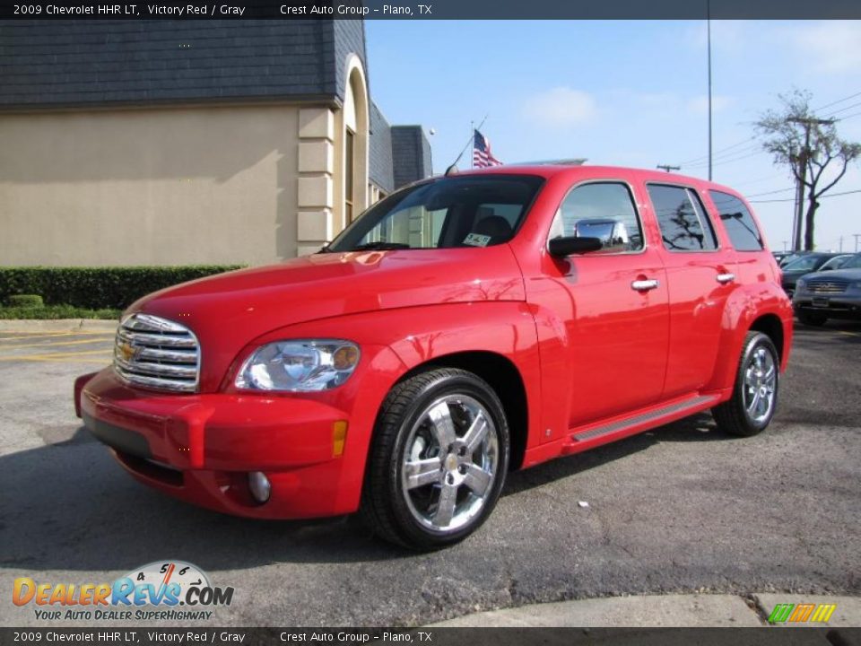 2009 Chevrolet HHR LT Victory Red / Gray Photo #3