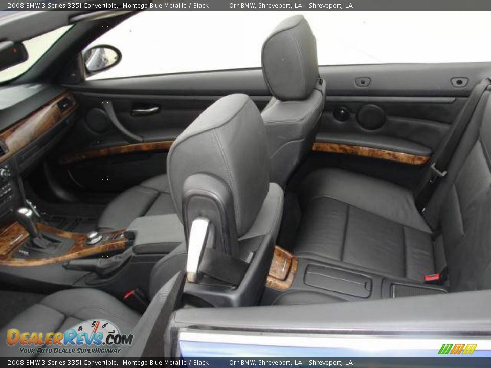 2008 BMW 3 Series 335i Convertible Montego Blue Metallic / Black Photo #5