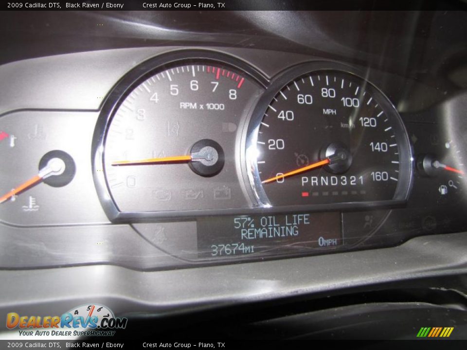 2009 Cadillac DTS Black Raven / Ebony Photo #20