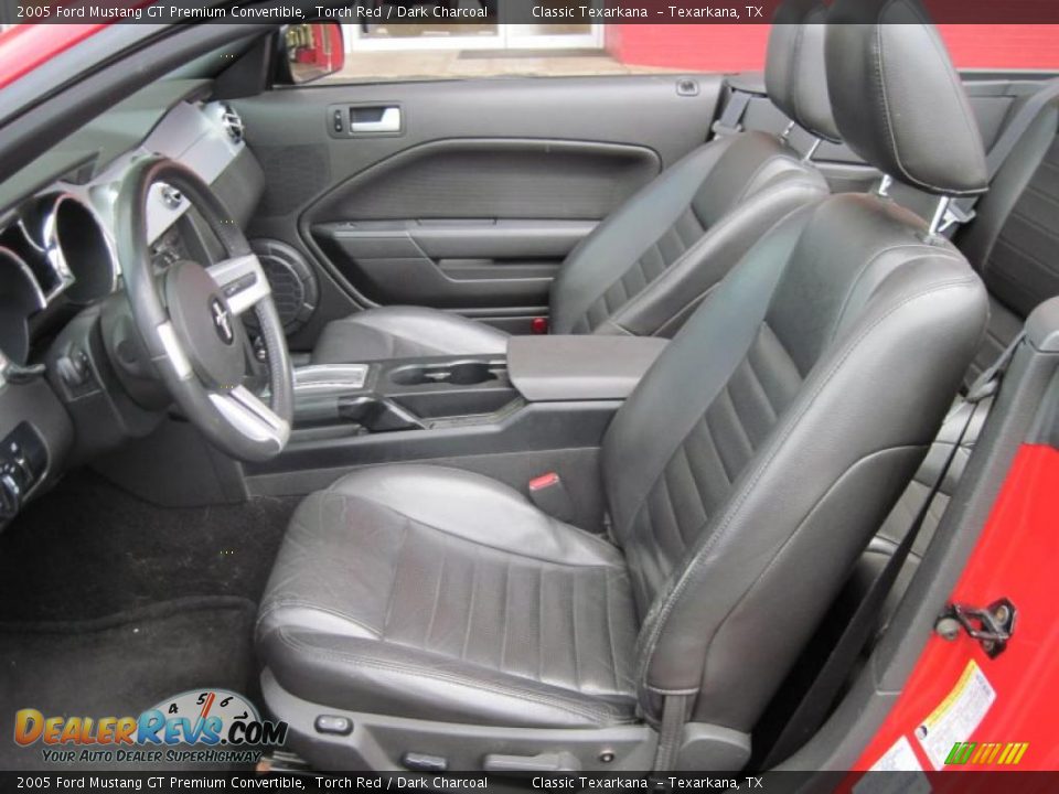 2005 Ford Mustang GT Premium Convertible Torch Red / Dark Charcoal Photo #8