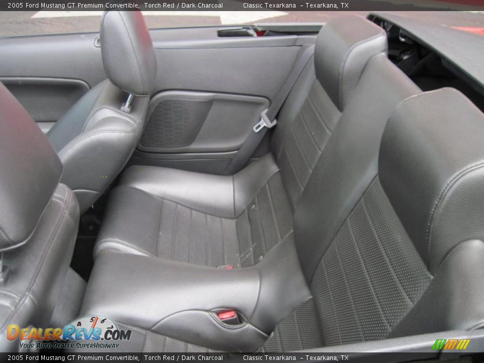 2005 Ford Mustang GT Premium Convertible Torch Red / Dark Charcoal Photo #9