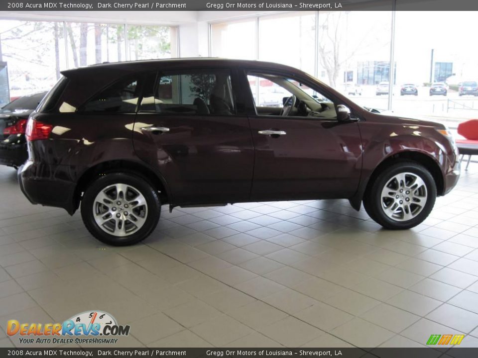 2008 Acura MDX Technology Dark Cherry Pearl / Parchment Photo #4