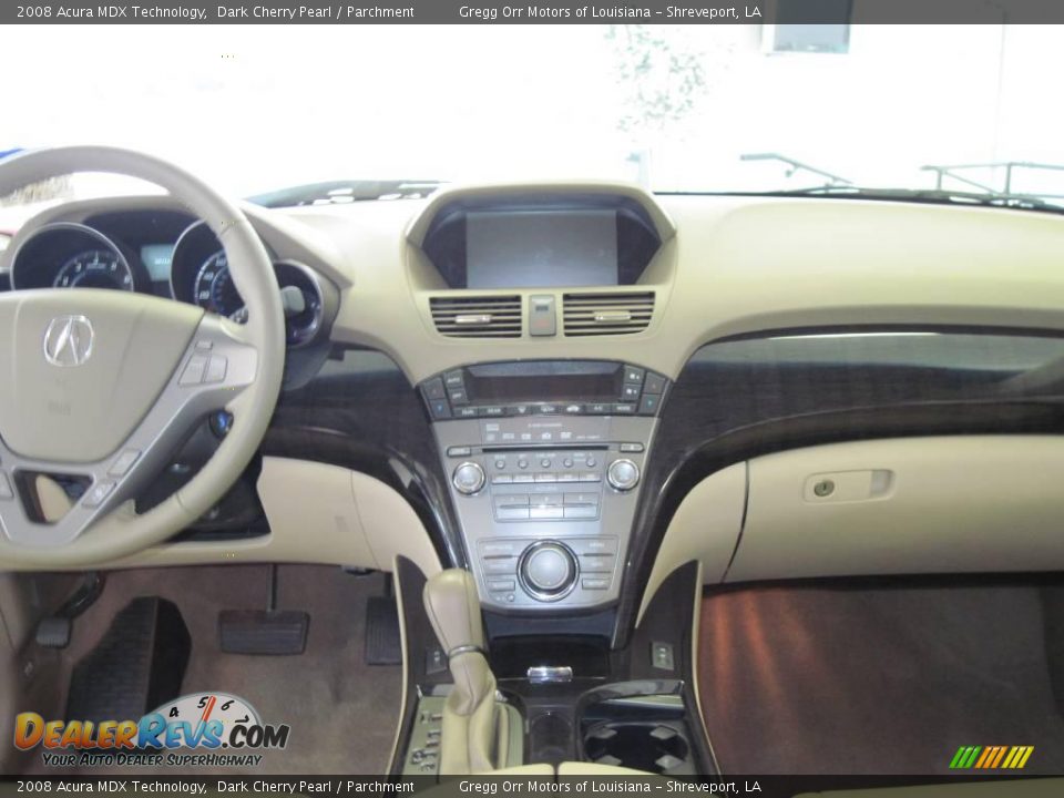 2008 Acura MDX Technology Dark Cherry Pearl / Parchment Photo #11