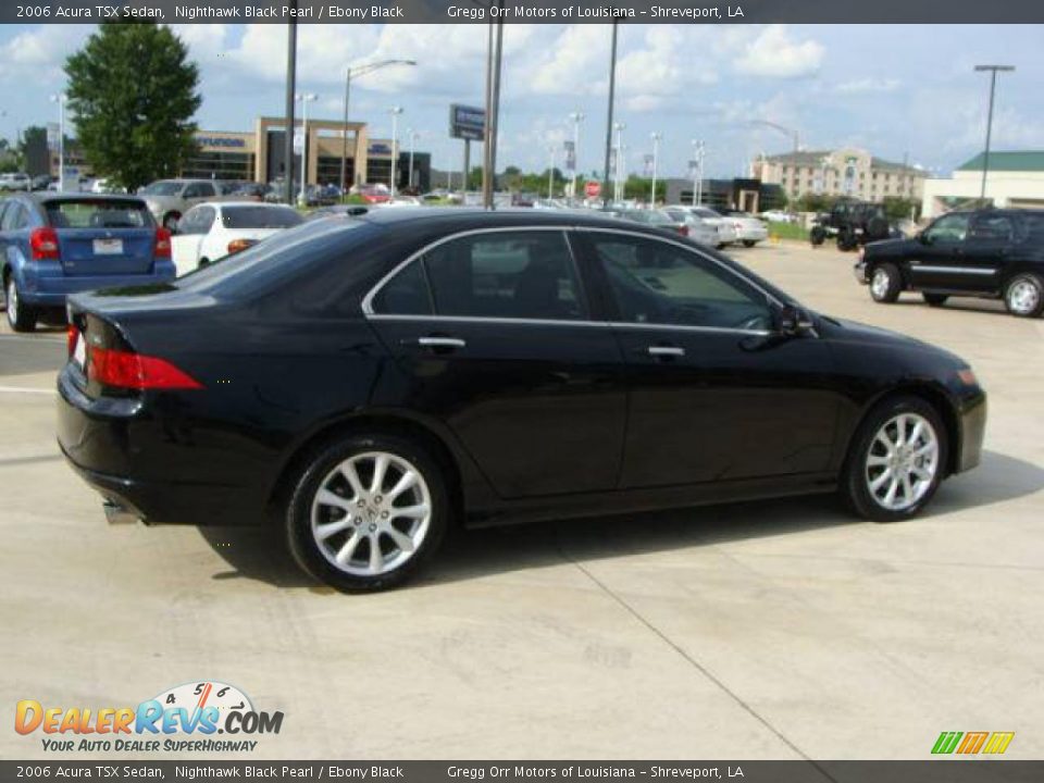 2006 Acura TSX Sedan Nighthawk Black Pearl / Ebony Black Photo #3
