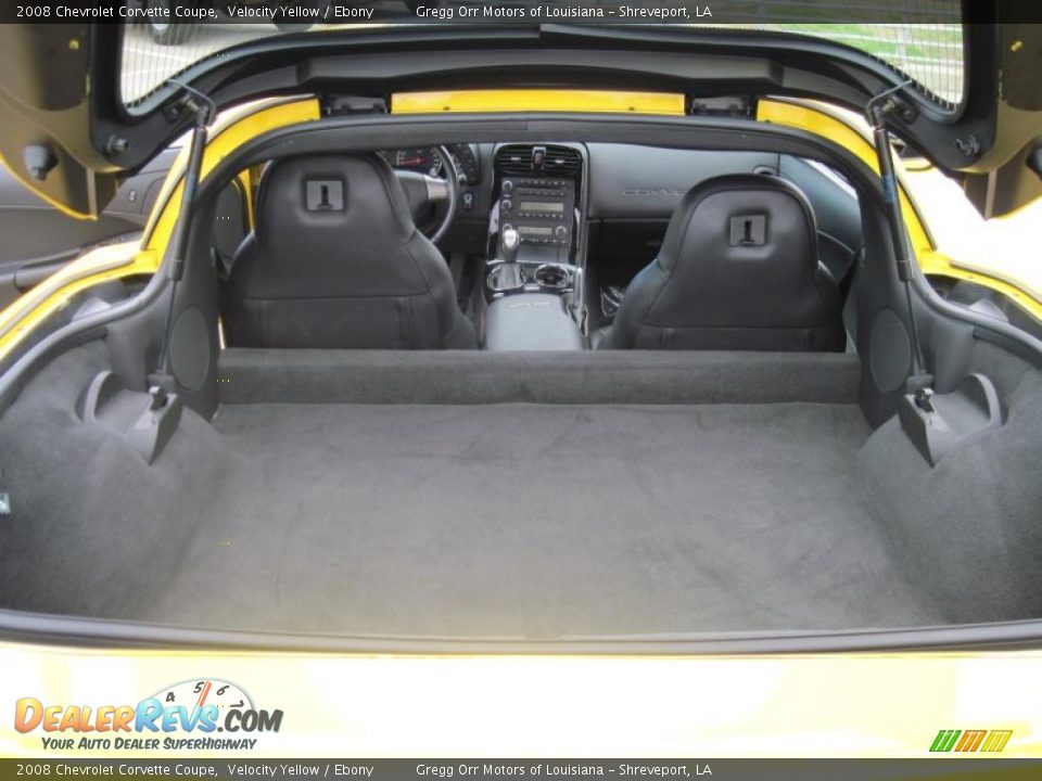 2008 Chevrolet Corvette Coupe Velocity Yellow / Ebony Photo #9