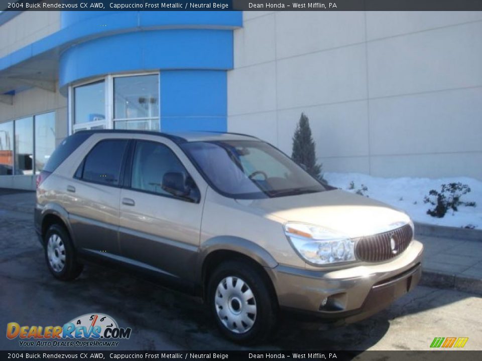 2004 Buick Rendezvous CX AWD Cappuccino Frost Metallic / Neutral Beige Photo #1