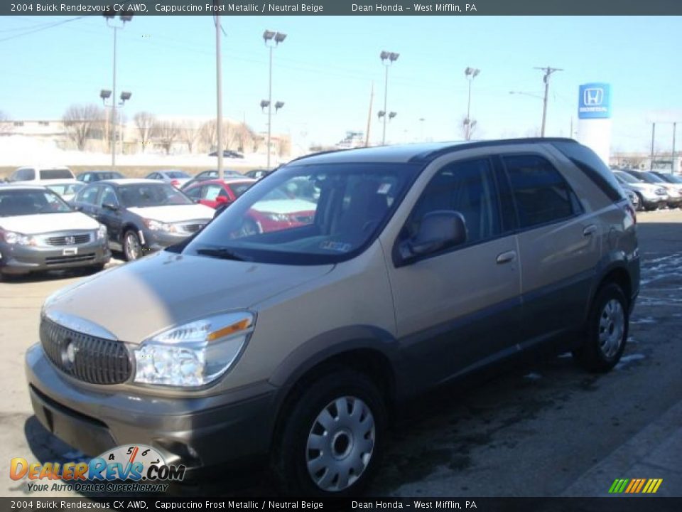 2004 Buick Rendezvous CX AWD Cappuccino Frost Metallic / Neutral Beige Photo #5
