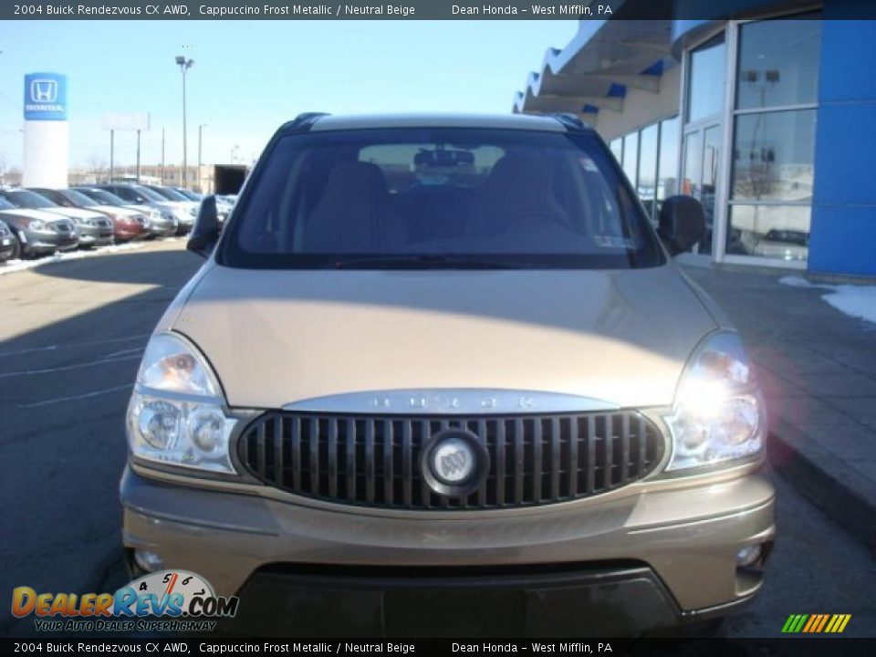 2004 Buick Rendezvous CX AWD Cappuccino Frost Metallic / Neutral Beige Photo #6
