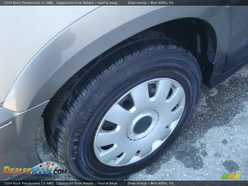 2004 Buick Rendezvous CX AWD Cappuccino Frost Metallic / Neutral Beige Photo #7
