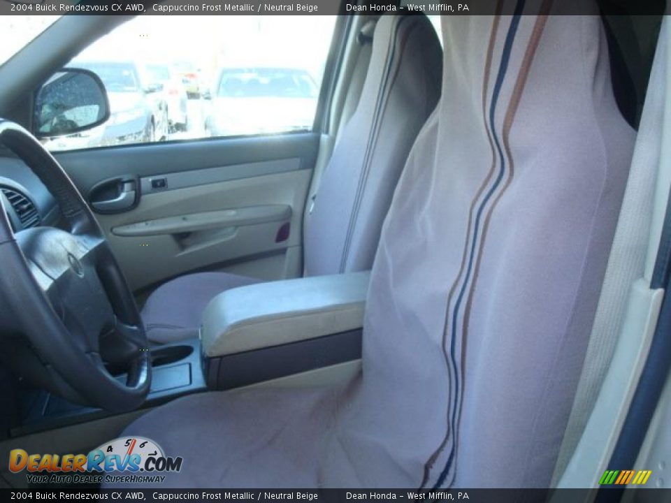 2004 Buick Rendezvous CX AWD Cappuccino Frost Metallic / Neutral Beige Photo #8