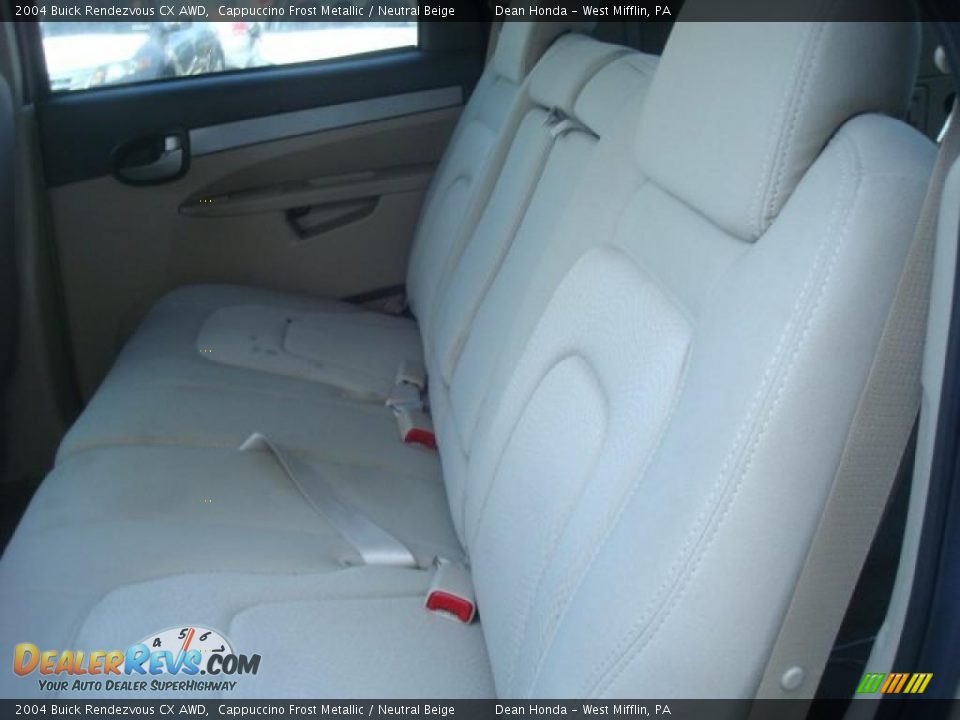 2004 Buick Rendezvous CX AWD Cappuccino Frost Metallic / Neutral Beige Photo #9