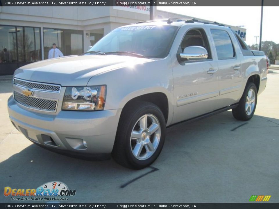 2007 Chevrolet Avalanche LTZ Silver Birch Metallic / Ebony Photo #1