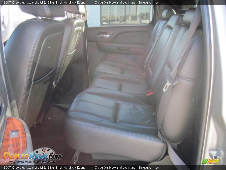 2007 Chevrolet Avalanche LTZ Silver Birch Metallic / Ebony Photo #10