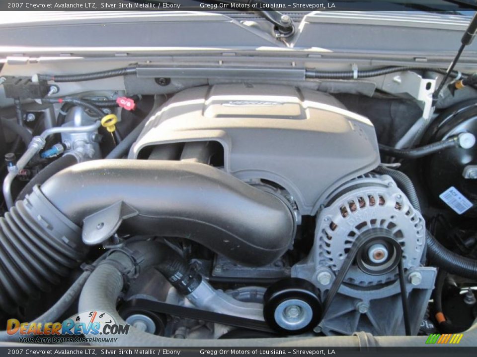 2007 Chevrolet Avalanche LTZ Silver Birch Metallic / Ebony Photo #15