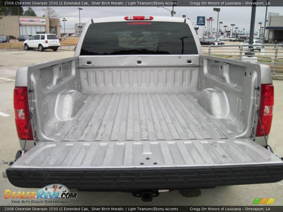 2008 Chevrolet Silverado 1500 LS Extended Cab Silver Birch Metallic / Light Titanium/Ebony Accents Photo #7