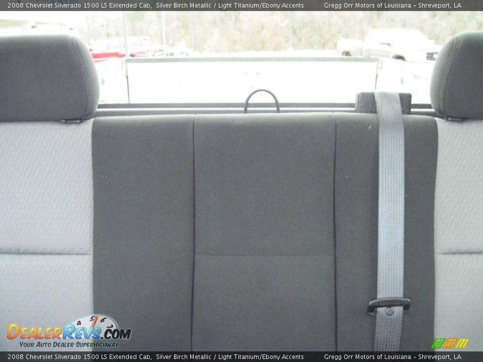 2008 Chevrolet Silverado 1500 LS Extended Cab Silver Birch Metallic / Light Titanium/Ebony Accents Photo #8