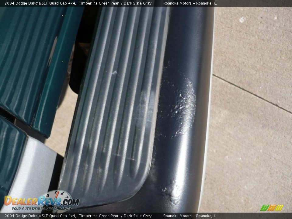 2004 Dodge Dakota SLT Quad Cab 4x4 Timberline Green Pearl / Dark Slate Gray Photo #12