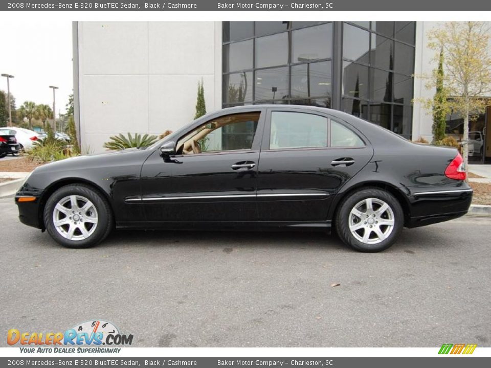 2008 Mercedes-Benz E 320 BlueTEC Sedan Black / Cashmere Photo #2