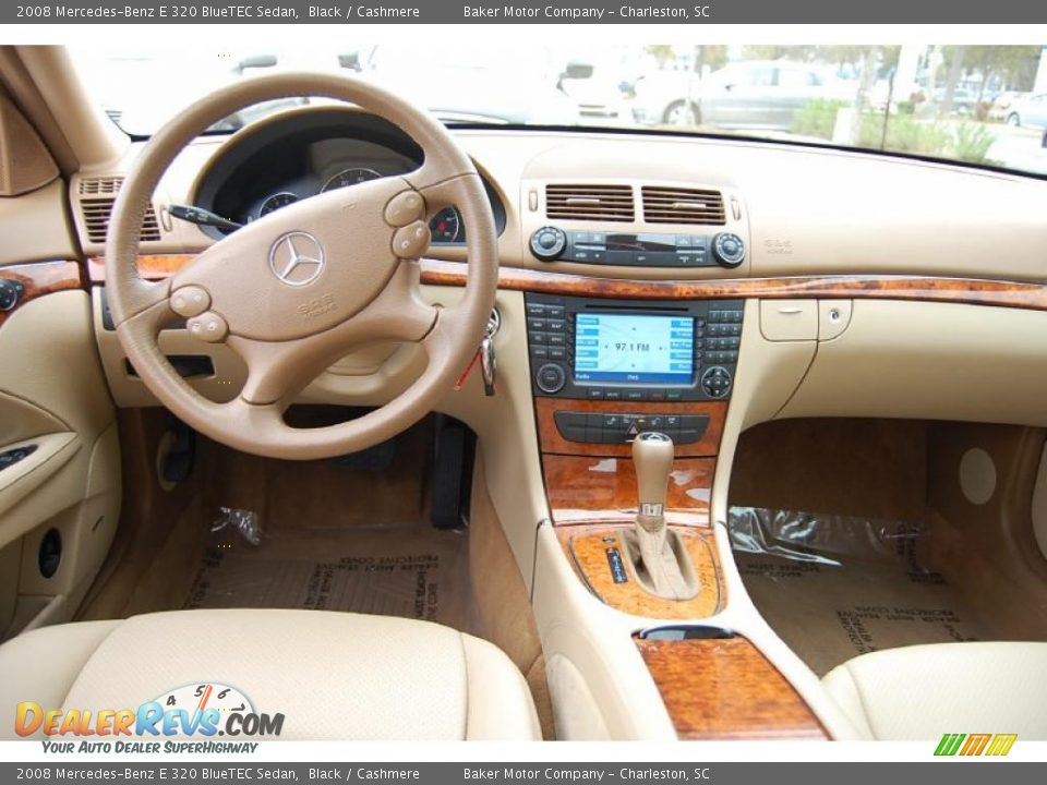 2008 Mercedes-Benz E 320 BlueTEC Sedan Black / Cashmere Photo #3