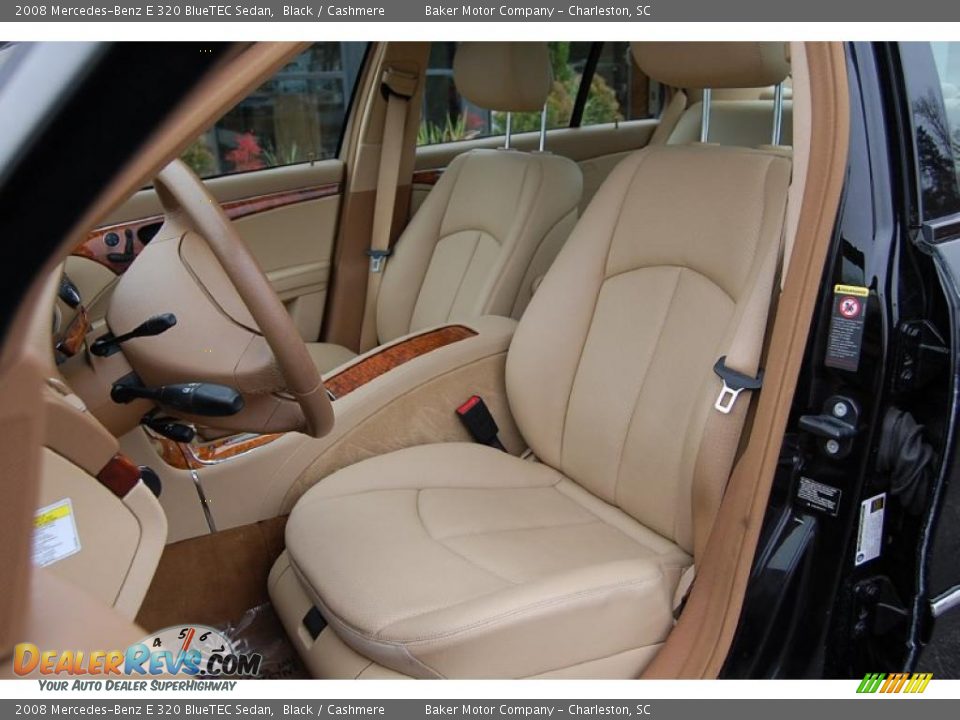 2008 Mercedes-Benz E 320 BlueTEC Sedan Black / Cashmere Photo #6