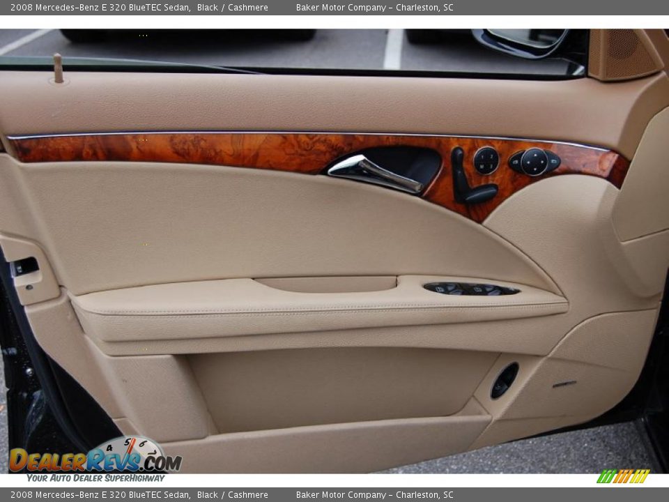 2008 Mercedes-Benz E 320 BlueTEC Sedan Black / Cashmere Photo #7