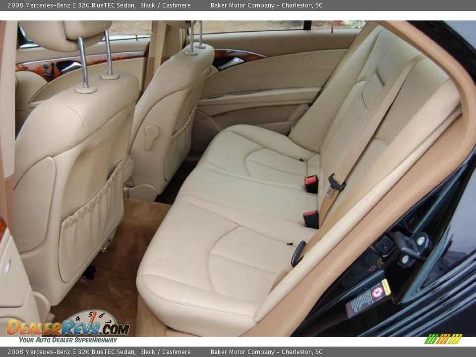 2008 Mercedes-Benz E 320 BlueTEC Sedan Black / Cashmere Photo #8