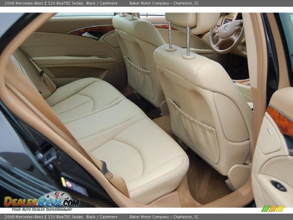 2008 Mercedes-Benz E 320 BlueTEC Sedan Black / Cashmere Photo #10