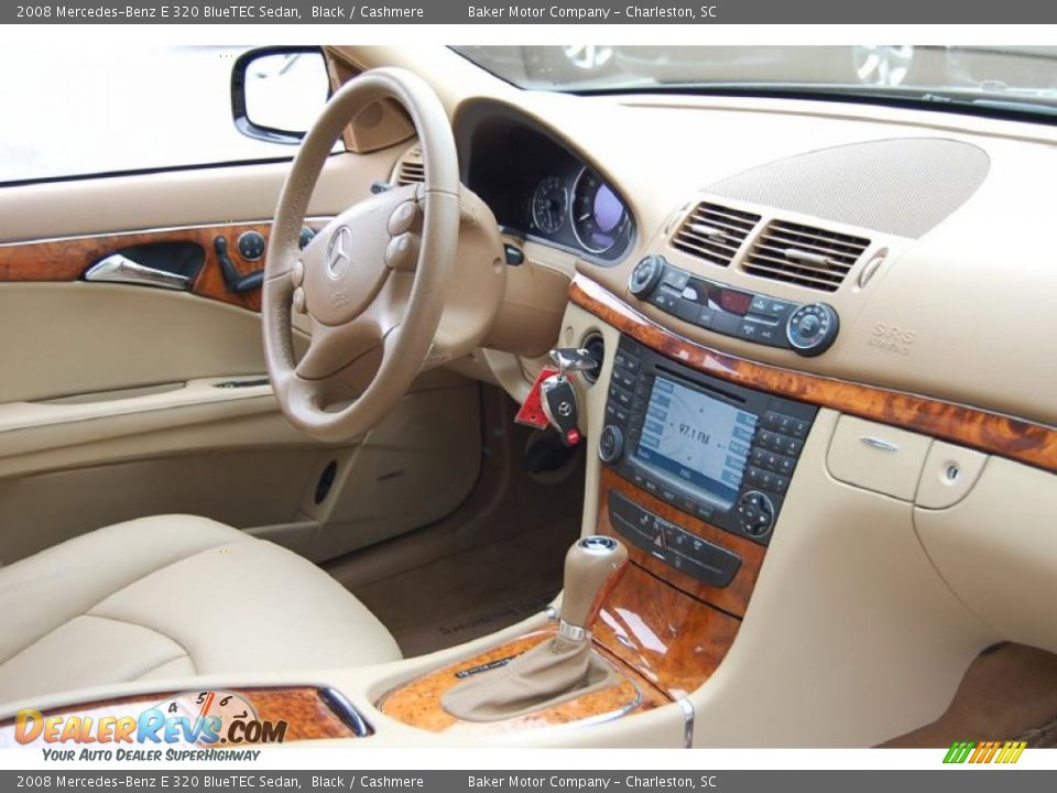 2008 Mercedes-Benz E 320 BlueTEC Sedan Black / Cashmere Photo #11