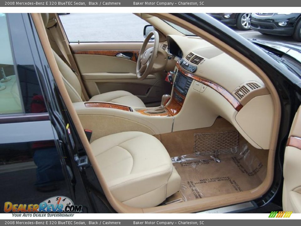 2008 Mercedes-Benz E 320 BlueTEC Sedan Black / Cashmere Photo #12