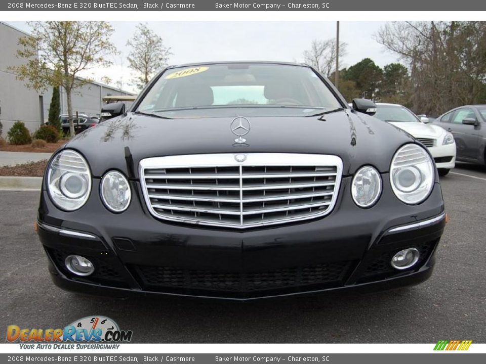 2008 Mercedes-Benz E 320 BlueTEC Sedan Black / Cashmere Photo #14