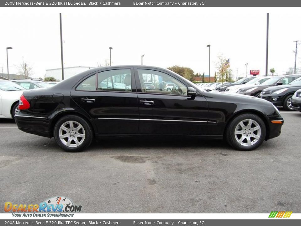 2008 Mercedes-Benz E 320 BlueTEC Sedan Black / Cashmere Photo #15