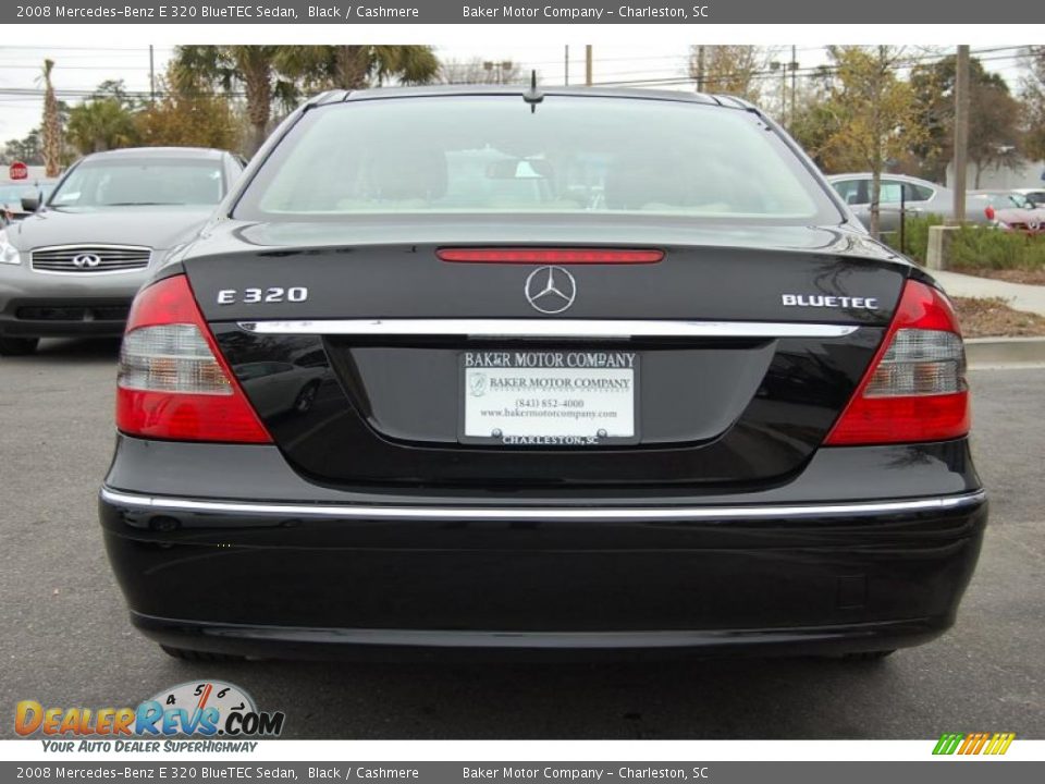 2008 Mercedes-Benz E 320 BlueTEC Sedan Black / Cashmere Photo #17