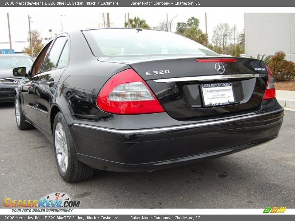 2008 Mercedes-Benz E 320 BlueTEC Sedan Black / Cashmere Photo #18