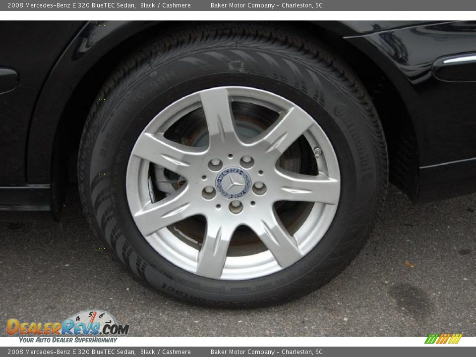 2008 Mercedes-Benz E 320 BlueTEC Sedan Black / Cashmere Photo #19