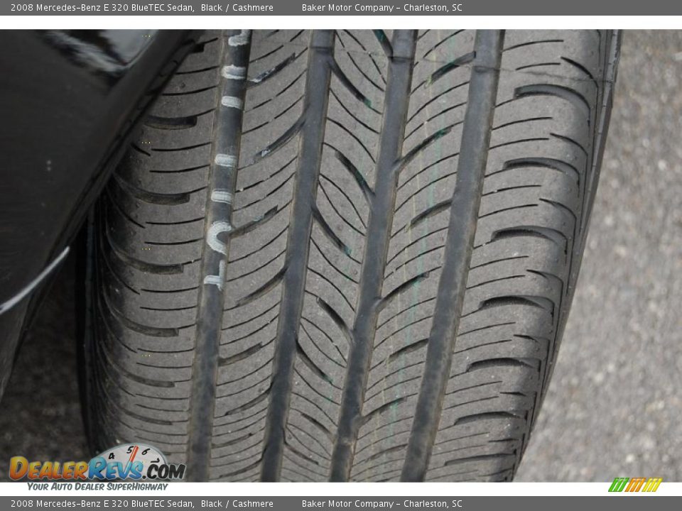 2008 Mercedes-Benz E 320 BlueTEC Sedan Black / Cashmere Photo #20