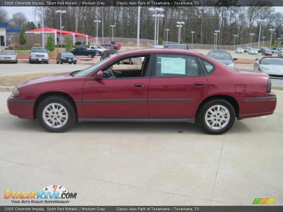 2005 Chevrolet Impala Sport Red Metallic / Medium Gray Photo #3
