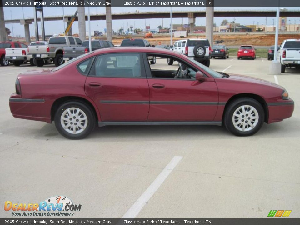 2005 Chevrolet Impala Sport Red Metallic / Medium Gray Photo #4